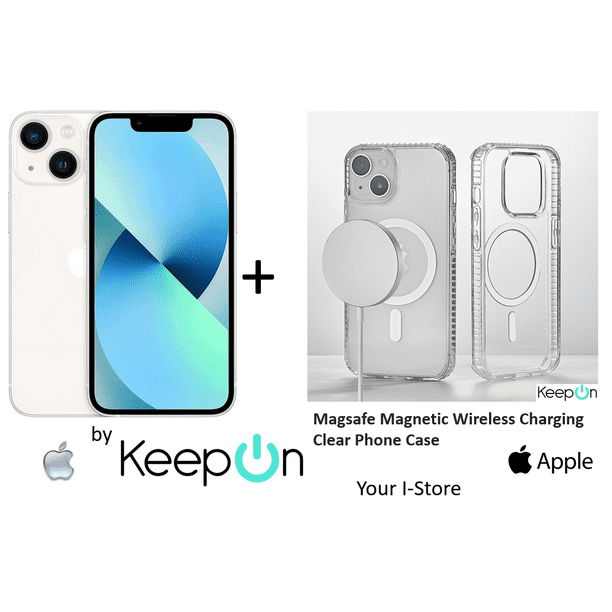 Apple iPhone 12 128 (Incluye Funda Transparente Magsafe y Protector de  Pantalla KeepOn ) BLACK NEGRO Apple REACONDICIONADO