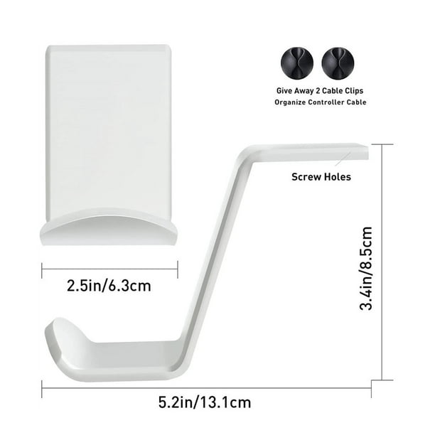 Soporte para auriculares PS5, [diseño minimalista] Mini soporte