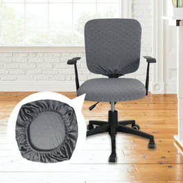 Fundas elásticas para silla de ordenador, Protector de asiento elástico  Universal, funda cómoda para silla de oficina para ordenador, hogar, oficina,  , beige BLESIY Funda para sillas