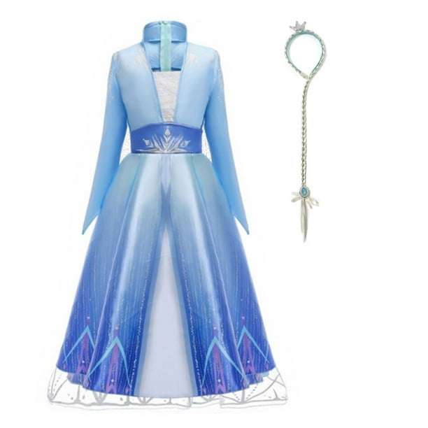 Vestido De Princesa Anna Elsa Para Niñas Ropa Para Niños Vestido De Fiesta  Niñas