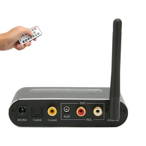 Amplificador de potencia Bluetooth 5.1 con control remoto infrarrojo, de  ANGGREK