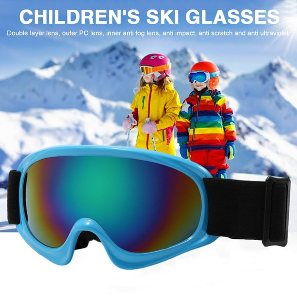 Gafas De Esquí VECTOR Niños Gafas De Esquí Lente Doble Niñas Niños Esquí  Snowboard Gafas Niños Invierno Nieve Niño Gafas UV400 Anti Niebla HXJ200  231024 De 28,5 €