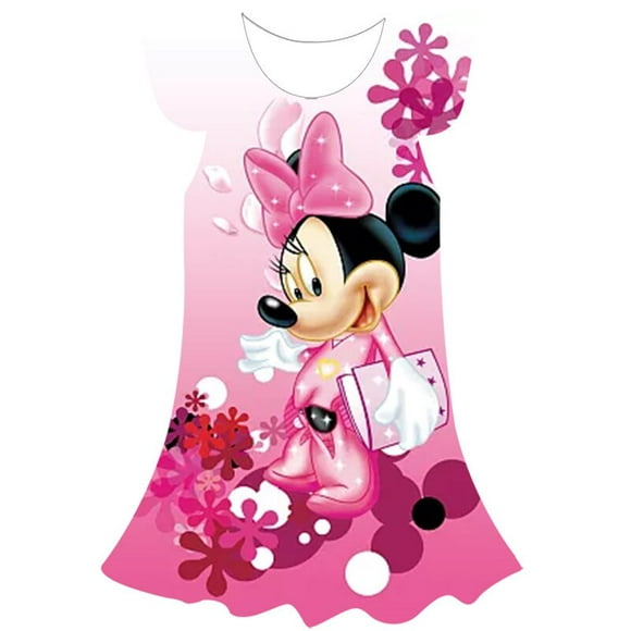 verano minnie mouse princesa cosplay vestidos niños 110 años cumpleaños vestido niñas vestido niños gao jinjia led