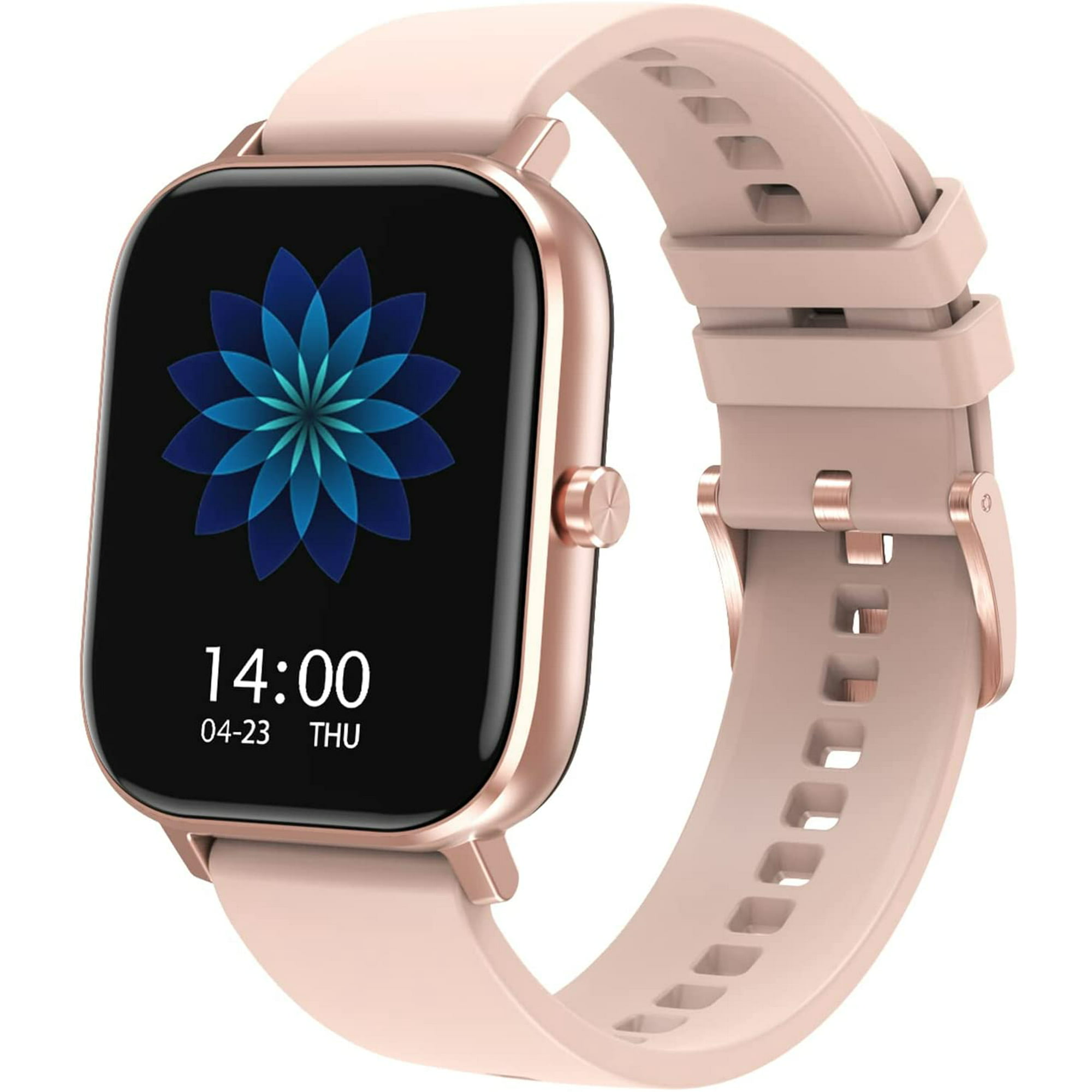 GMYOOD Reloj inteligente para mujer, rastreador de actividad para teléfonos  Android e iOS, reloj inteligente impermeable con pantalla táctil completa