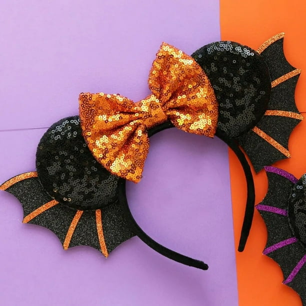 Diadema con orejas de Mickey Mouse de Disney para niña, Diadema