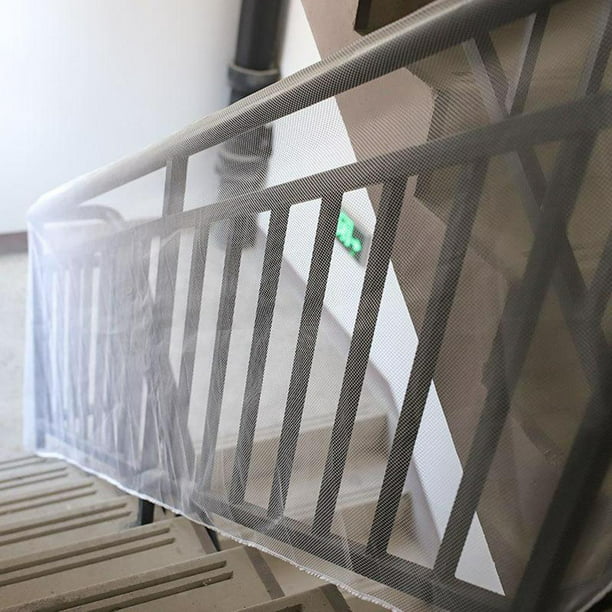 2x red de protección para balcones y escaleras para bebés y bebé