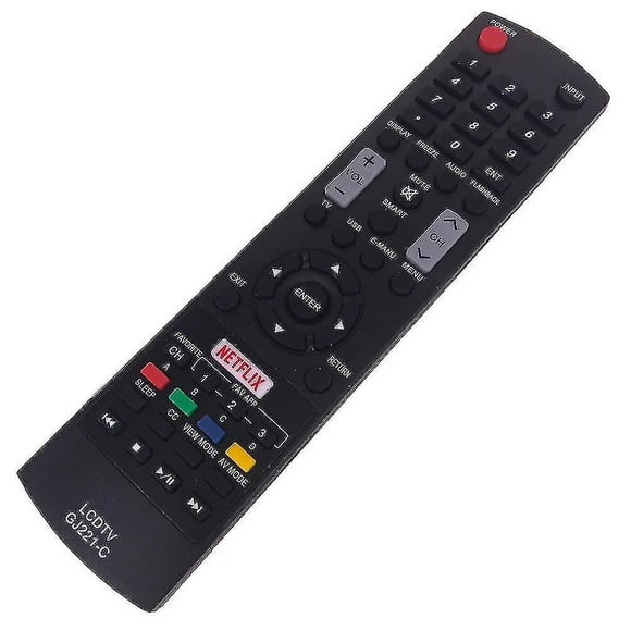 mando a distancia para tv led sharp gj221c lc43le653u lc48le653u lc55le653u hy yongsheng 8390615010351