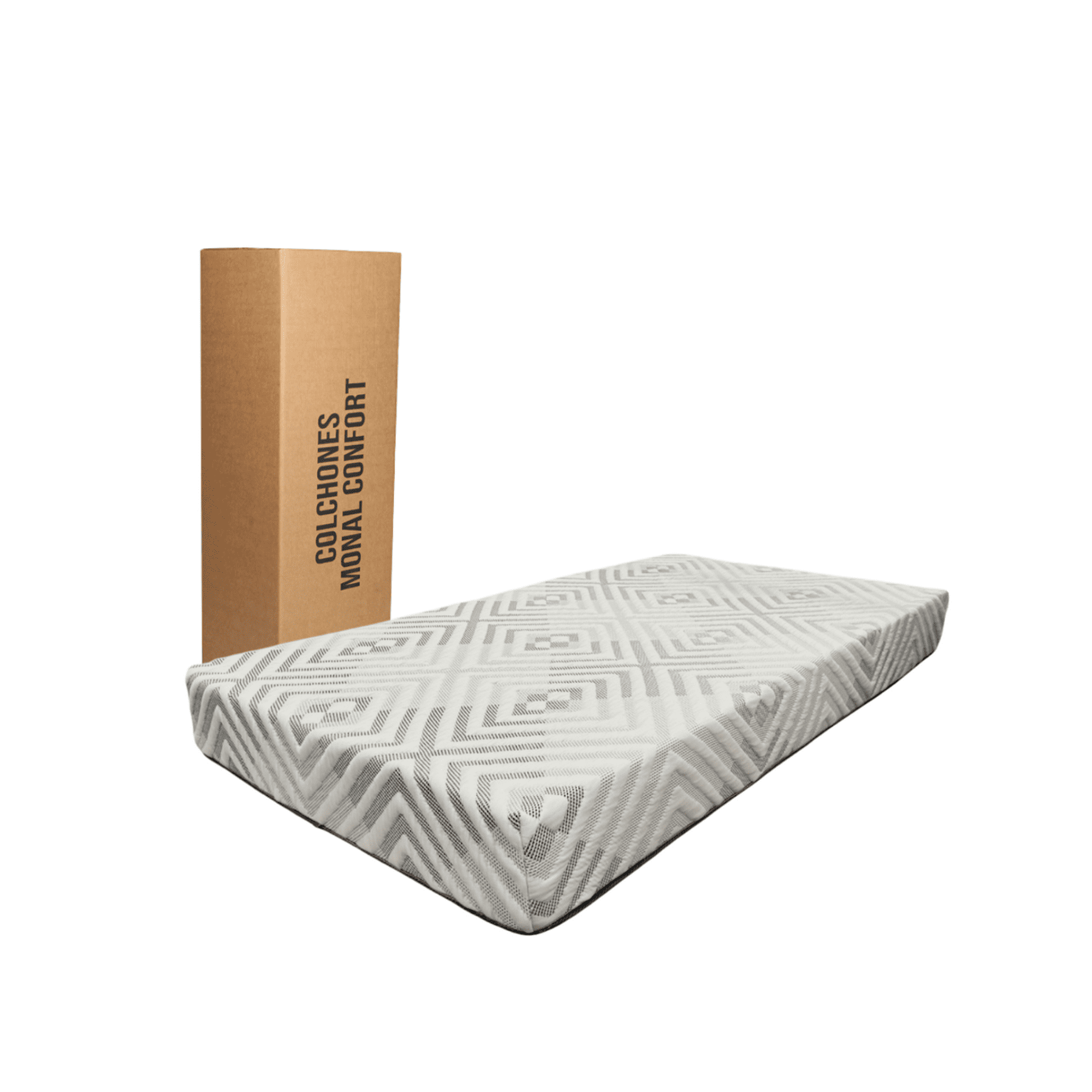 Colchón monal confort jade tecnología adaptativa semi firme 18 cm de grueso