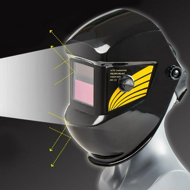 Máscara de soldadura de oscurecimiento automático, cubierta facial de soldadura  automática, capucha Zulema Tapa de soldadura