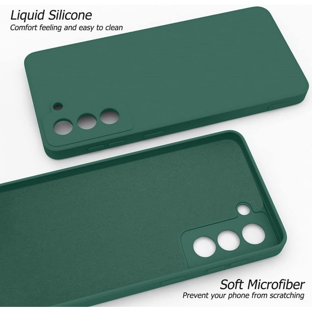 Funda Silicona Líquida Verde Para Samsung Galaxy S21 Fe 5g Diseño Agua con  Ofertas en Carrefour