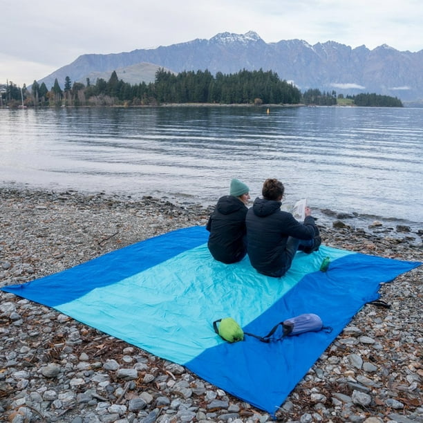 Manta de playa Manta de picnic a prueba de arena Estera ligera para viajes  Camping Senderismo Hugtrwg Para estrenar