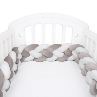 Parachoques para cama de bebé recién nacido, parachoques de malla  transpirable para cuna, Protector de cabeza, juego de cama para bebé,  decoración