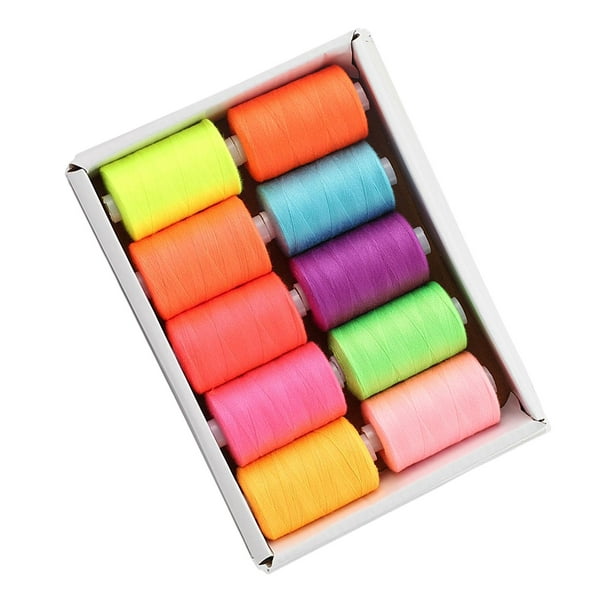 Caja de 12 Bobinas de Hilo Colores Surtidos