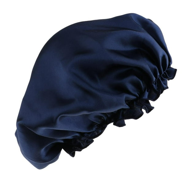 Gorro para dormir de seda y liso suave para mujer Gorro para dormir para el  cuidado del cabello Verde Yuyangstore Sombrero de seda satén dormir