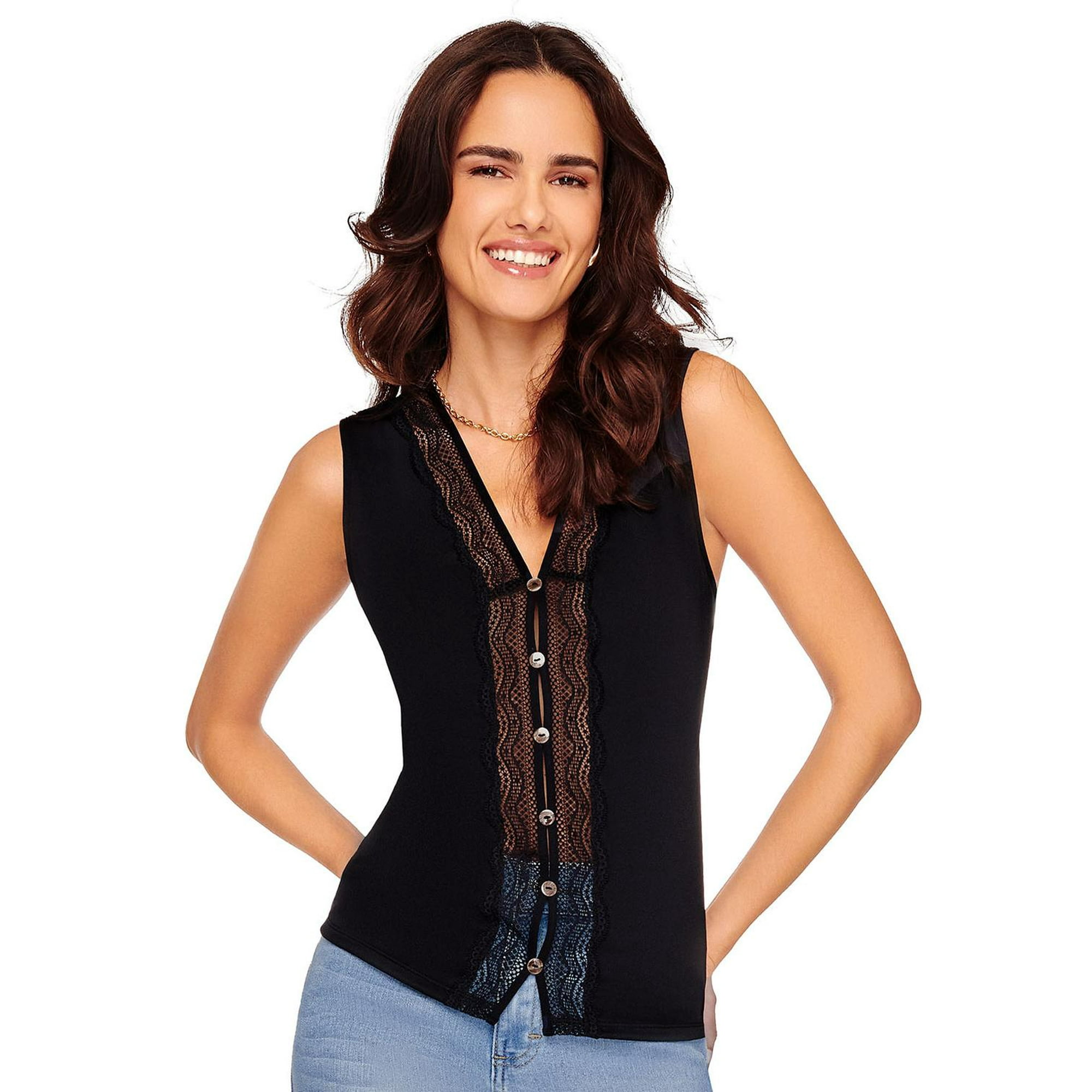 Blusa ilusión 81167 negro ch