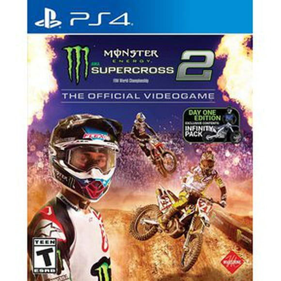 monster energy supercross  2 day one edition  playstation 4 playstation 4 game