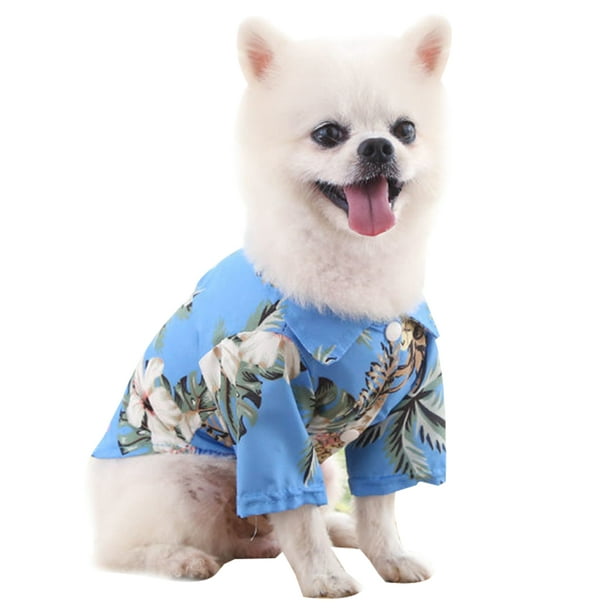Brillar Prohibir Surtido Patrón de árbol de coco de verano ropa para perros estilo hawaiano ropa para  mascotas MFZFUKR 4xl | Bodega Aurrera en línea