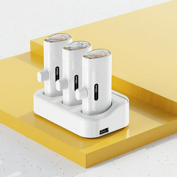 Banco de energía móvil Paquete de batería externa portátil Cargador de  respaldo de batería de emerge JShteea El nuevo