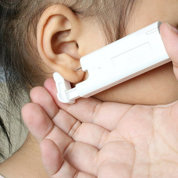 Jumpingount Perforador de oreja profesional sin dolor, dispositivo