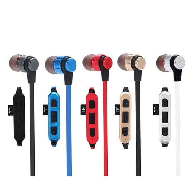 Auriculares inal mbricos TF Ranura para tarjeta SD Bluetooth 4.2