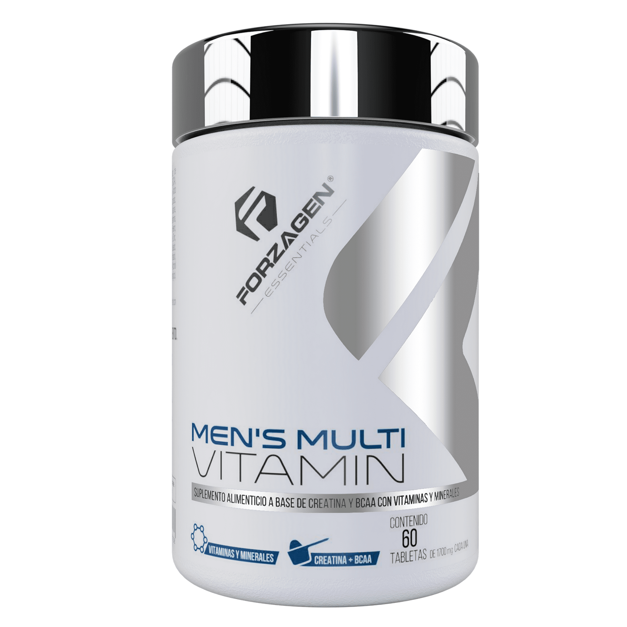 Vitaminas para Hombre Forzagen Essentials 60 Tabletas Complejo de ...