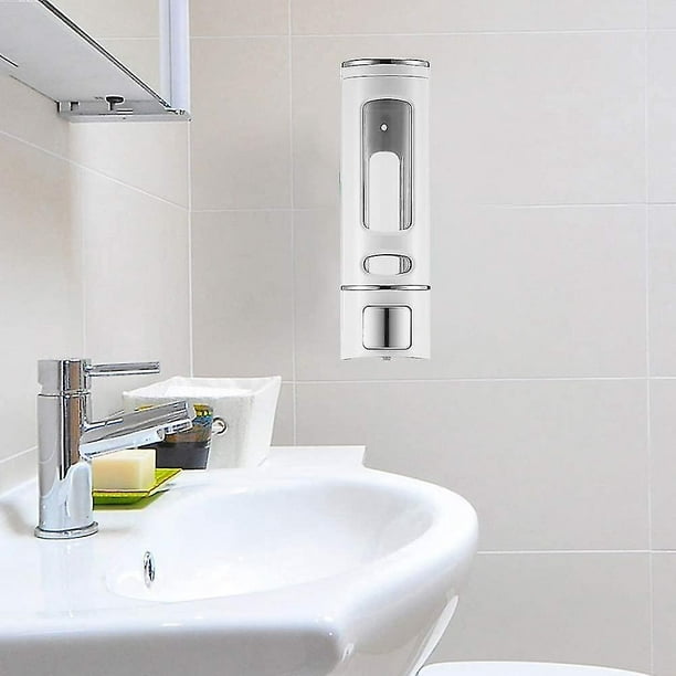 Dispensador de gel, champú y jabón de manos para baño y ducha (400ml)