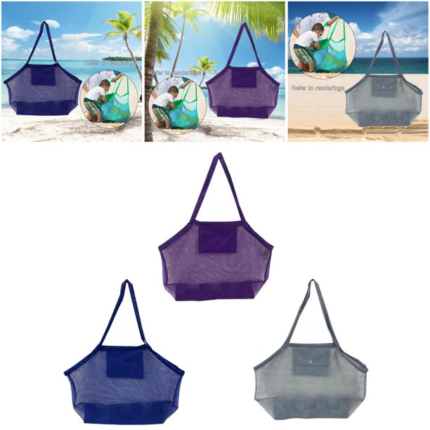 Bolsa de playa, bolsa de almacenamiento de cosméticos, bolsa de mano de  playa, bolso grande, bolsa de almacenamiento de toallas ligeras para mujer,  Salvador Bolso de playa