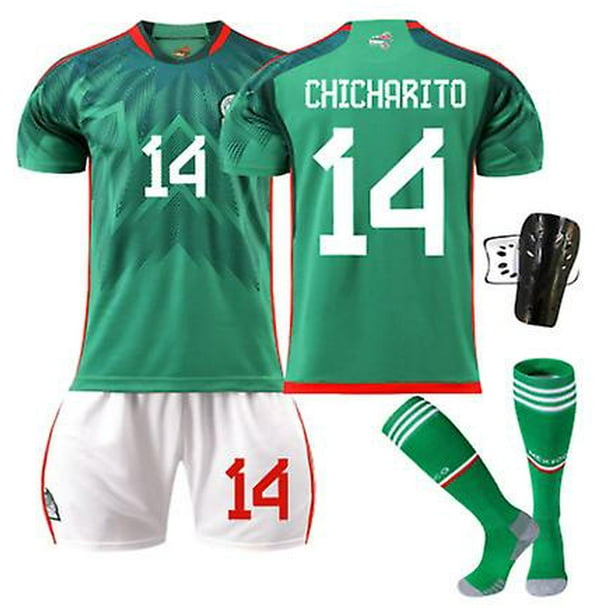  Chicharito Mexico Hero Camiseta (Verde) - Niños : Ropa, Zapatos  y Joyería