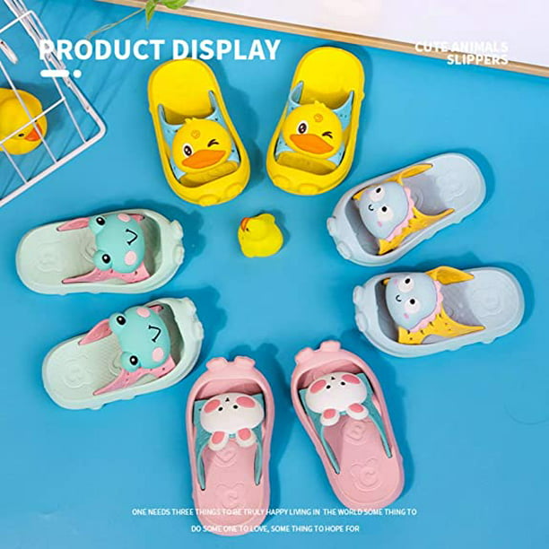 Calcetines Piscina Niño Zapatos con estampado de dibujos animados y punta  abierta con para niñas pequeñas, zapatos para primeros caminantes,  sandalias planas de verano para niños pequeños Sandalias : .es: Moda