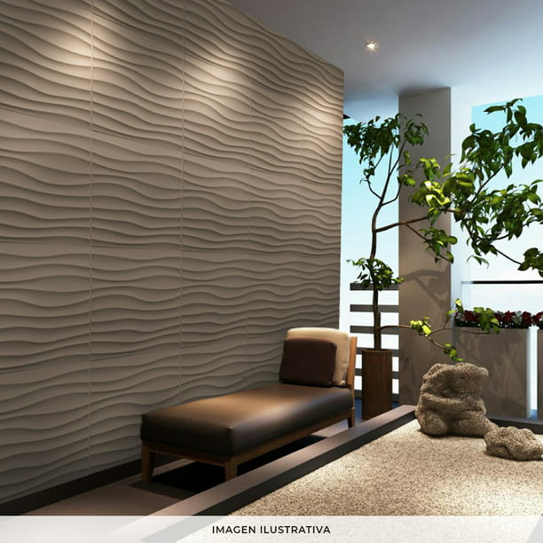 Panel 3D para pared, muro 3D, Panel decorativo resistente al agua
