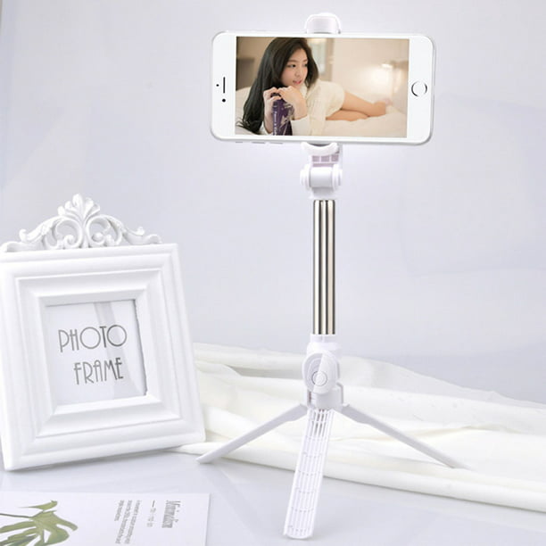 Palo selfie con trípode para teléfono celular compatible con iPhone  11/X/8/8 Plus/7/7 Plus o la mayoría de teléfonos inteligentes Android  compatible