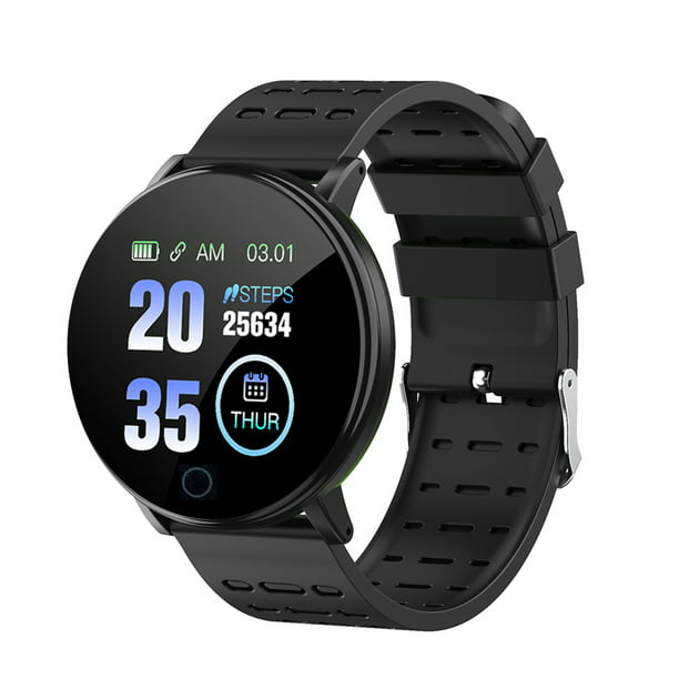 Smartwatch Reloj Inteligente FT80 Frecuencia Cardíaca Compatible Android  IOS Color Negro