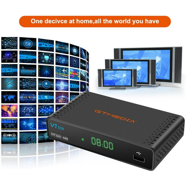 Receptor de satélite HD de la velocidad de DVB-S2, receptor de televisión -  China Decodificador digital, inteligente