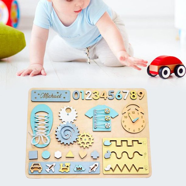 Busy Board Montessori Juguetes para Niños Pequeños Juguetes Sensoriales  Regalos para 1 2 3 4 años Niños Niñas Preescolar Actividades para Niños  Pequeñ , Estilo E Hugo tablero ocupado