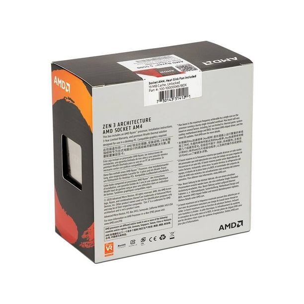 Procesador AMD Ryzen 5 5500 de Quinta Generaci n 65W. No incluye