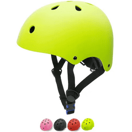 Casco De Bicicleta Para Niños De 3 A 8 Años Malubero Color Negro