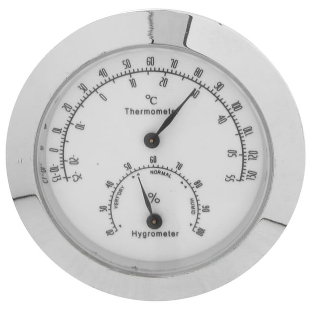 Termómetro higrómetro, medidor de humedad de aleación, medidor de  temperatura y humedad, termómetro para violín, estuche de guitarra, cuidado  de