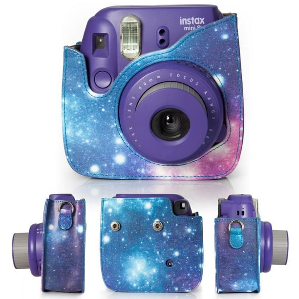 FujiFilm - Cámara instantánea Instax Mini 9 con 60 películas instantáneas  Instax; paquete con accesorios populares que incluye bolso para la cámara