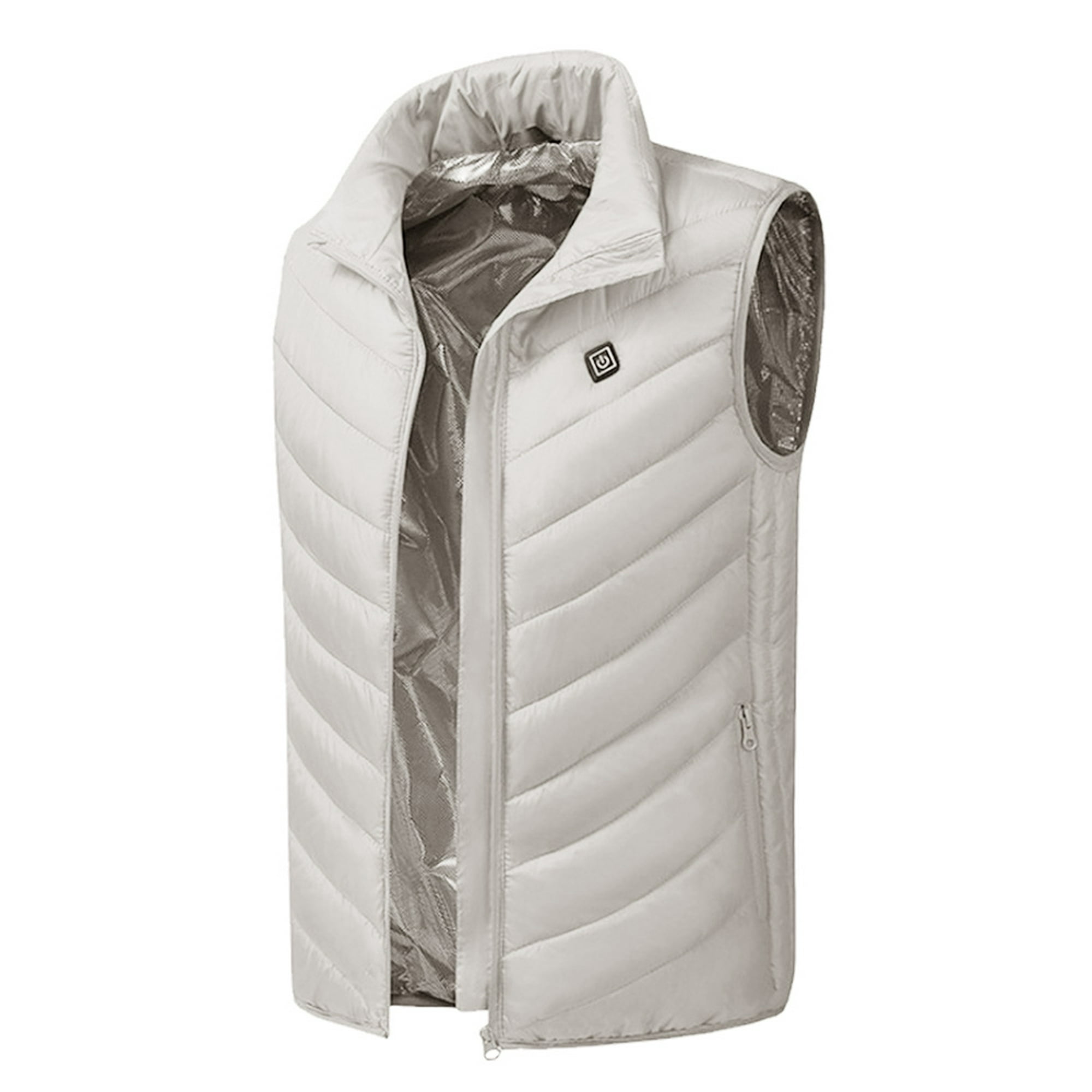 Chaleco térmico para hombre, chaqueta térmica lavable con USB, chaleco  térmico eléctrico para exteriores, campamento, caza, pesca, esquí