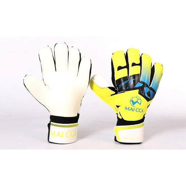 Guantes portero fútbol Profesional Protección Dedos para ADULTOS