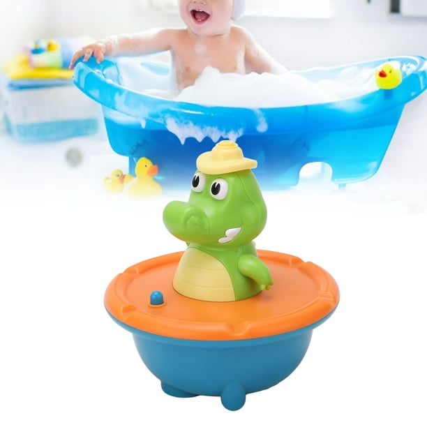 Jugue para ducha de bebé regadera para baño juego de cocodrilo