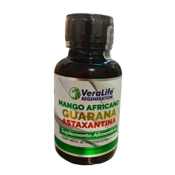 mango africano guarana astaxantina veralife regeneration 0756058851384