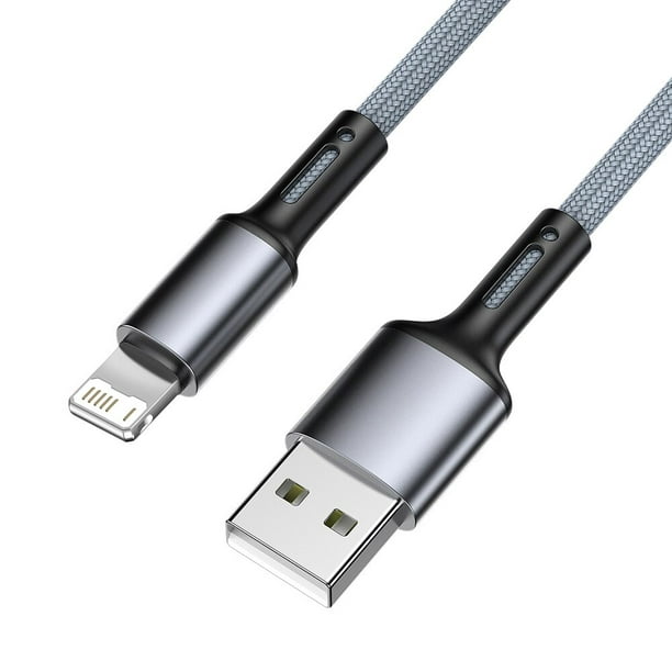 Cable USB para iPhone 13 12 11 Pro Max 5 6 s 5s 6s 7 8 Plus SE 2020 Apple  iPad mini Cable de carga rápida Origen Teléfono móvil Cargador de datos