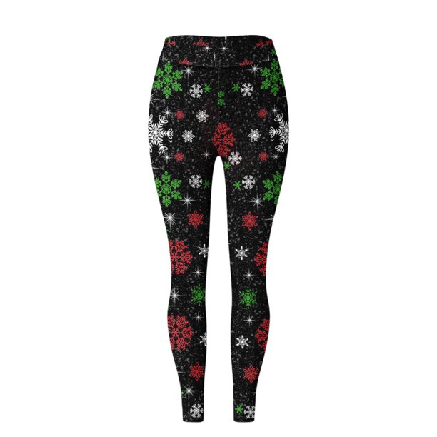 Gibobby Leggings para mujer Leggings cómodos para mujer, informales, con  patrón navideño, elásticos, de cintura alta, con estampado Floral, para