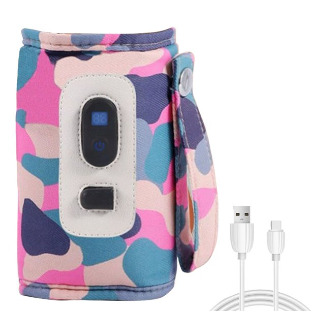 Calentador de agua y leche con USB para cochecito de bebé, bolsa de viaje  con