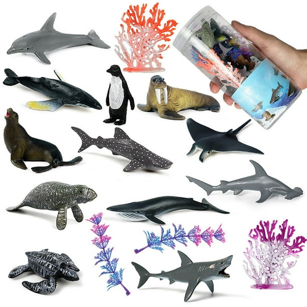 Caja musical animales marinos