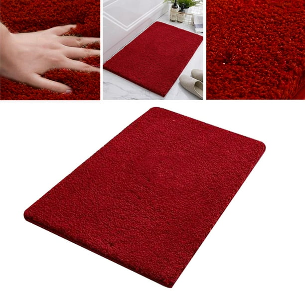 Alfombrillas de puerta, Alfombrillas absorbentes, Aseos para el hogar,  Baños, Alfombras antideslizantes, Alfombras para puertas de entrada a la  casa, Alfombra de baño Mullh Fluffy