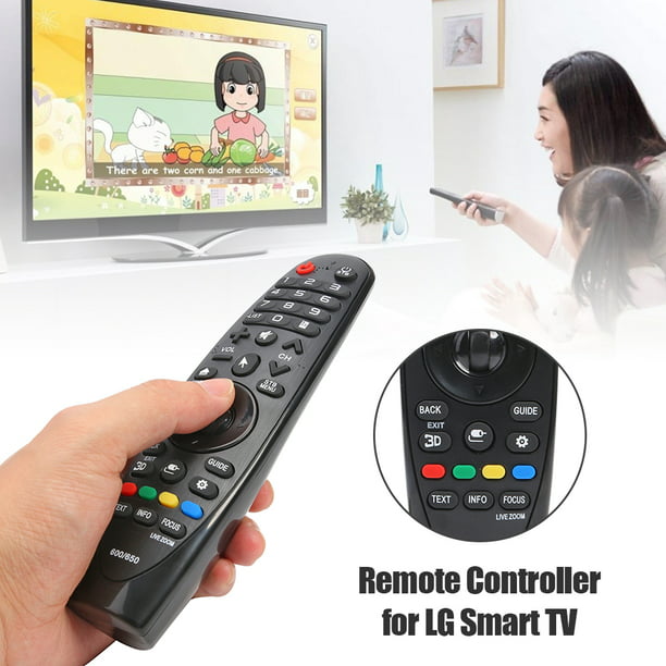 Reemplazo de control remoto de Smart TV para LG Magic Remote AN-MR600  AN-MR650 Tmvgtek 3fn7sn1wy1jx5zs1