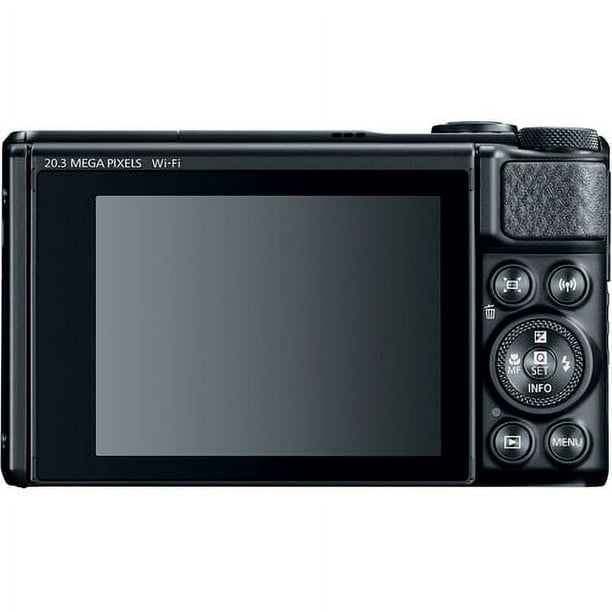 Cámara compacta  Canon PowerShot SX740 HS, 20.3 MP, Vídeo 4K, DIGIC 8,  40x, Bluetooth, Wi-Fi, Negro