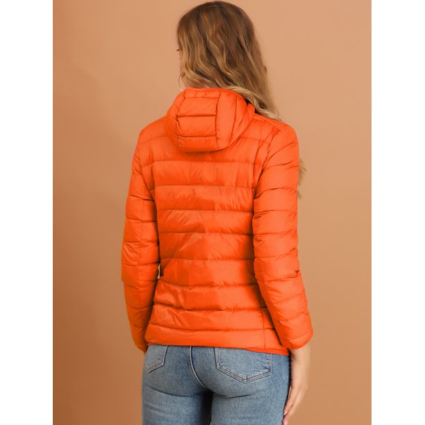 Chaqueta Gruesa Con Capucha Para Mujer